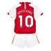 Arsenal Emile Smith Rowe #10 Dětské Oblečení Domácí Dres 2023-24 Krátkým Rukávem (+ trenýrky)